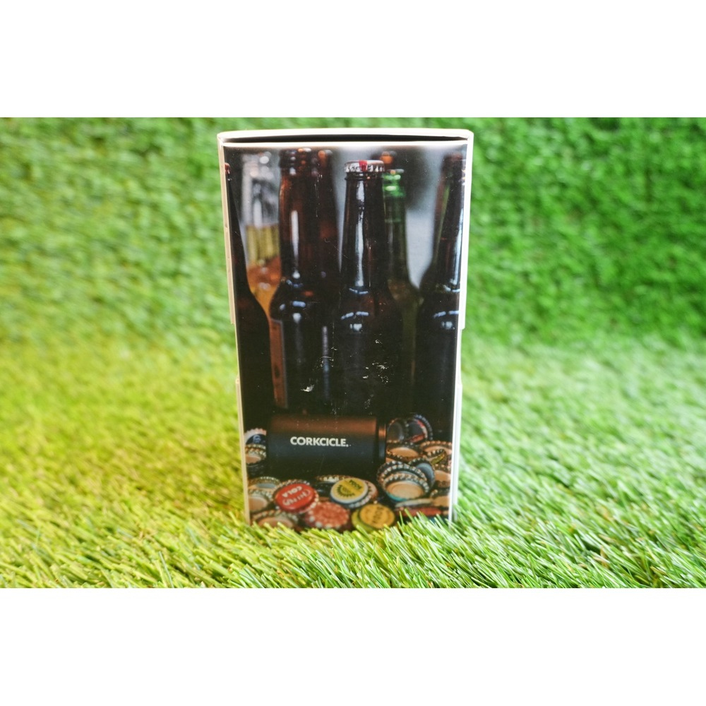 Corkcicle Decapitator Matte Black Magnetic Push Down Bottle Opener Est 1929 Bird
